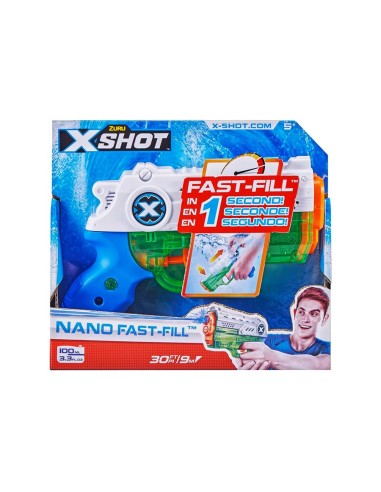 X-Shot - Pistola Acqua nano fast-fill GIO56333 Zuru | Futurartshop.com