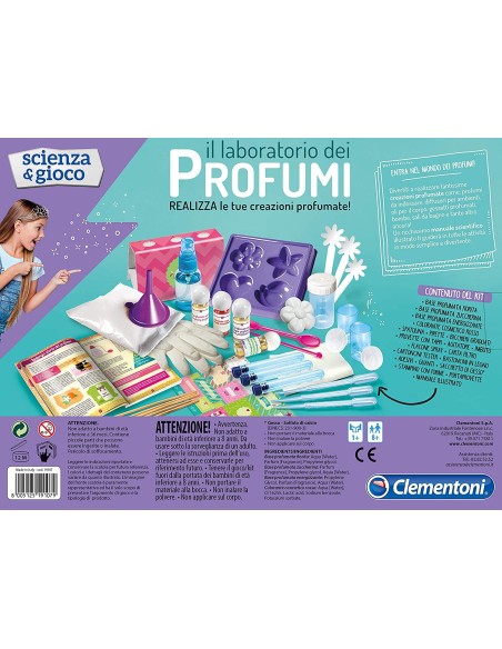 Scienza e Gioco - Il Laboratorio dei profumi CLE19107 Clementoni | Futurartshop.com
