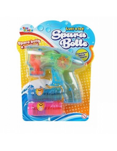 Gun shoot bubbles with led lights TOY27155 Toys Garden- Futurartshop.com