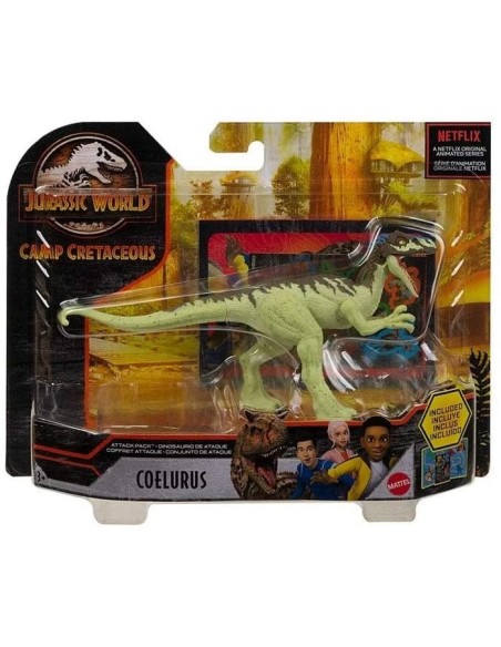 Jurassic World - Attack Pack Coelurus ROCFPF11/HBX29 Mattel | Futurartshop.com