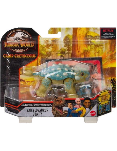 Jurassic World - Attack Pac Ankylosaurus Bumpy ROCFPF11/GMP71 Mattel | Futurartshop.com