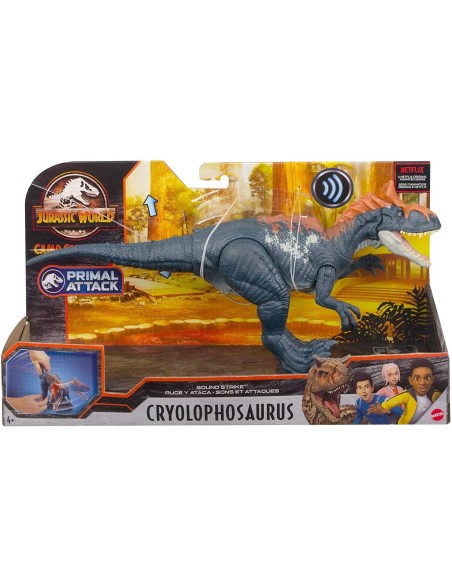 Jurassic World-Sound Strike Cryolophosaurus MATGJN64/HCL80 Mattel | Futurartshop.com