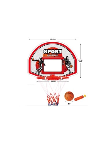 Canestro Basket Appendibile con palla ODG138 Futurart | Futurartshop.com