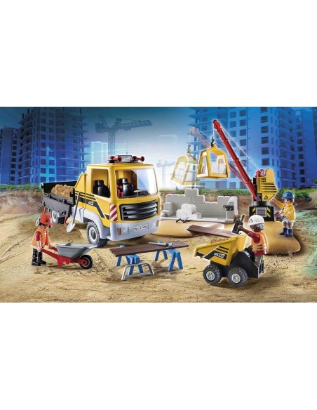 PlayMobil City Action 70742 - Cantiere Edile PLA70742 Playmobil | Futurartshop.com
