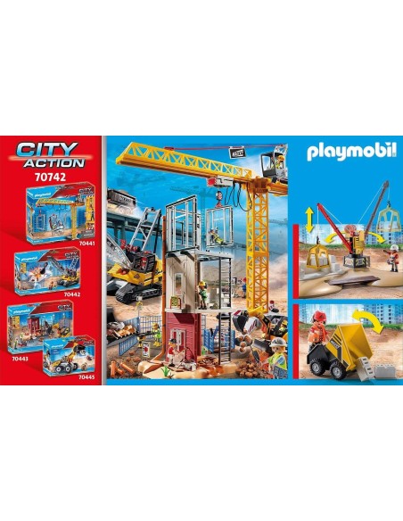 PlayMobil City Action 70742 - Cantiere Edile PLA70742 Playmobil | Futurartshop.com