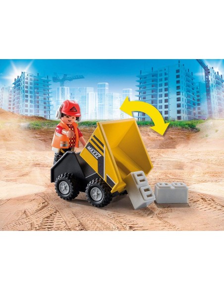 PlayMobil City Action 70742-Construction Site PLA70742 Playmobil | Futurartshop.com