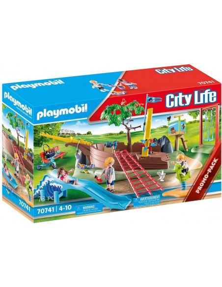 PlayMobil City Life 70741 - Parco Giochi dei Pirati PLA70741 Playmobil-Futurartshop.com