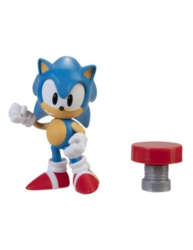 Sonic the Hedgehog - Sonic character with spring JAK40699 Jakks Pacific | Futurartshop.com