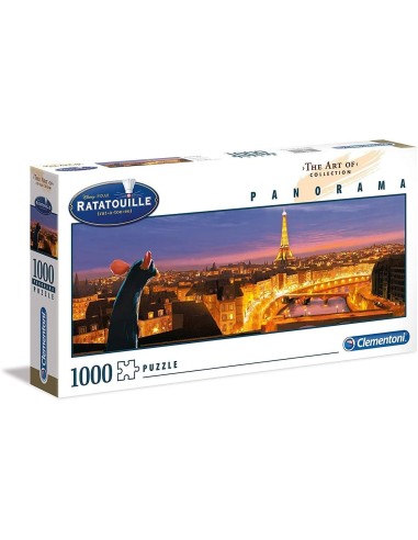 Puzzle 1000 pezzi Disney ratatouille con panorama OLT39487 Clementoni | Futurartshop.com