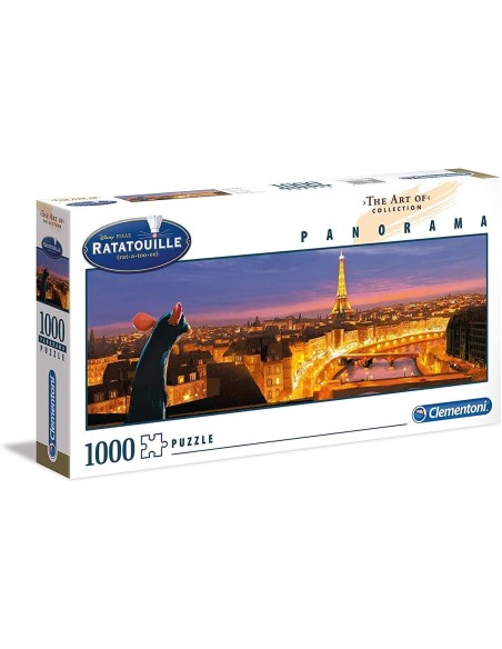 Puzzle 1000 pezzi Disney ratatouille con panorama OLT39487 Clementoni | Futurartshop.com