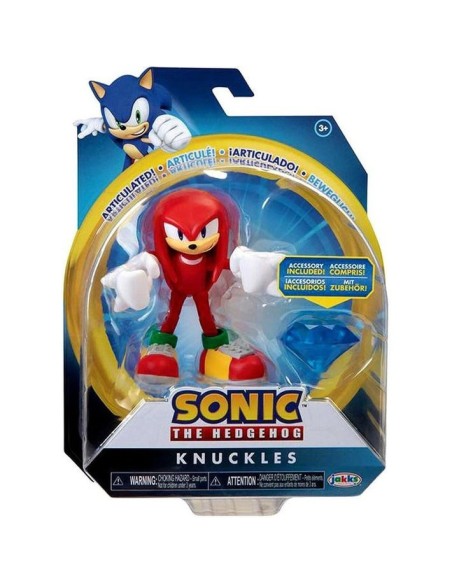 Sonic The Hedgehog-Knukles with Chaos Emerald JAK40701 Jakks Pacific | Futurartshop.com