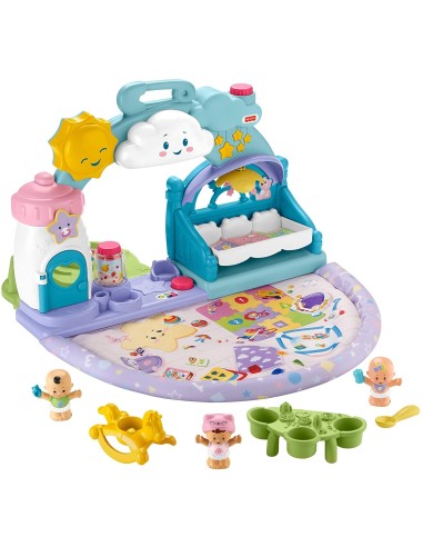 Fisher-Price Little People 1-2-3 bedroom lights and cuddles OLTGRW93 Mattel | Futurartshop.com