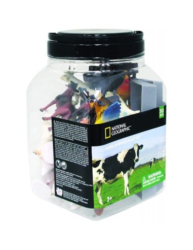 National Geographic Barattolo 30 animali della fattoria OLTNCD02003 Futurart | Futurartshop.com