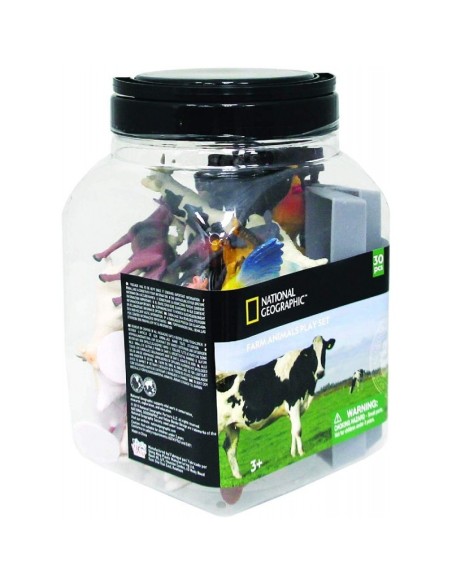 National Geographic Barattolo 30 animali della fattoria OLTNCD02003 Futurart | Futurartshop.com