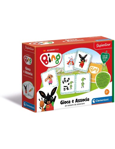 Bing Set play and associate CLE16289 Clementoni | Futurartshop.com