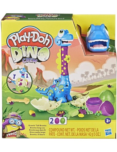 Play-Doh Dino Crew - Growin' Tall bronto GEFF1503 Hasbro | Futurartshop.com