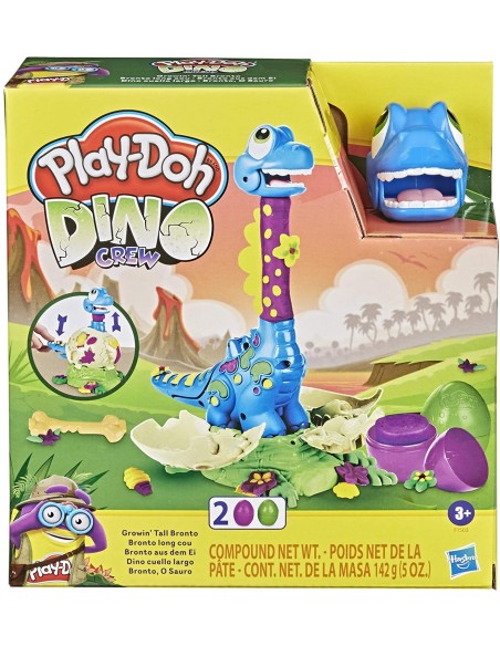 Play-Doh Dino Crew - Growin' Tall bronto GEFF1503 Hasbro | Futurartshop.com