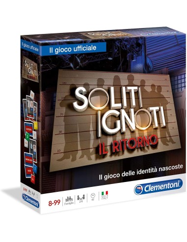 Gioco Soliti ignoti il ritorno CLE11499 Clementoni | Futurartshop.com