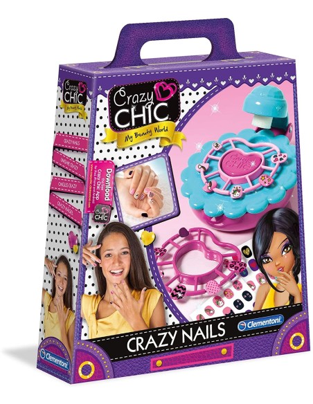 Crazy Chic Crazy Nails CLE18512 Clementoni | Futurartshop.com