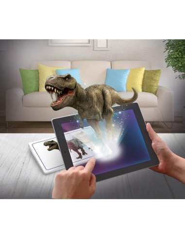 Science and Archeogame playing T-rex and Triceratops CLE13984 Clementoni | Futurartshop.com