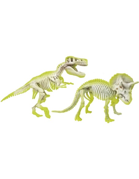 Science and Archeogame playing T-rex and Triceratops CLE13984 Clementoni | Futurartshop.com