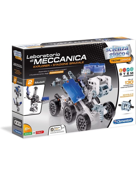 Laboratorio di Meccanica - Explorer più Sonda Spaziale OLT19039 Clementoni | Futurartshop.com