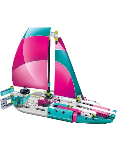Laboratorio di Meccanica - Yacht a Vela più Motoscafo OLT19088 Clementoni | Futurartshop.com