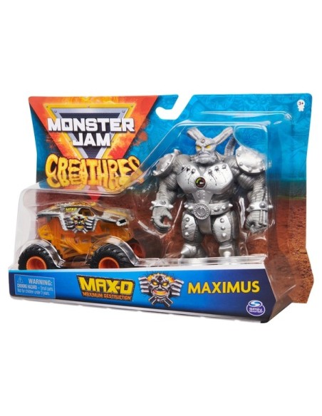 Monster Jam creatures-Max-D with Maximus OLT20121073 Spin master | Futurartshop.com