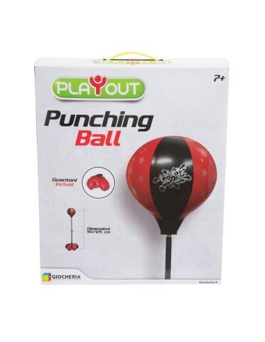 Punching ball with gloves GIOGGI190180 Giochi Preziosi | Futurartshop.com