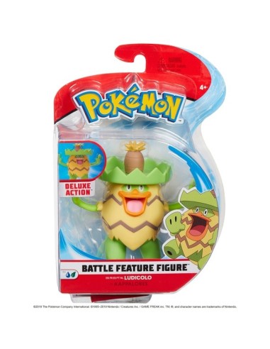 Pokemon-Ludicolo Deluxe Action GIOPKE15000/3 Giochi Preziosi | Futurartshop.com