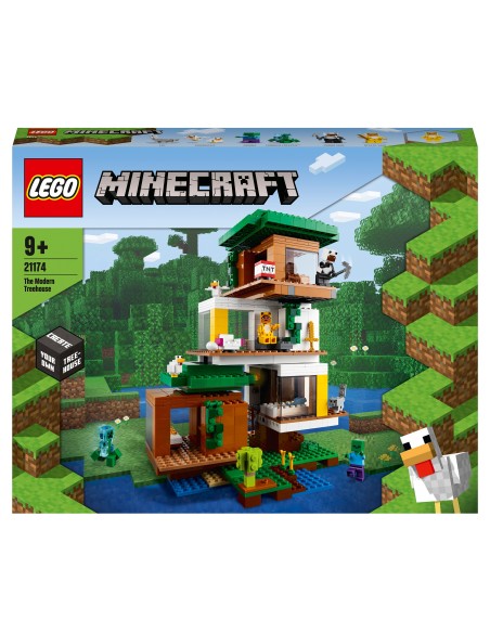 Lego Minecraft 21174-the modern treehouse LEG6332824 Lego | Futurartshop.com