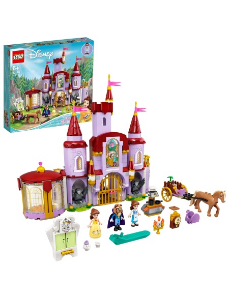 Lego Disney 43196-the castle of belle and The Beast LEG6333557 Lego | Futurartshop.com