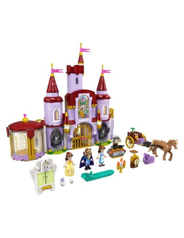 Lego Disney 43196-the castle of belle and The Beast LEG6333557 Lego | Futurartshop.com