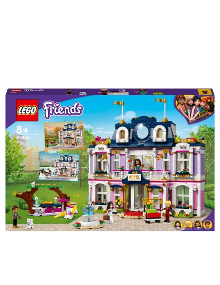 Lego Friends 41684-Grand Hotel in Heartlake City LEG6333575 Lego | Futurartshop.com