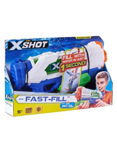 X-Shot Fast-Fill Pistola Acqua 10 metri GIO56138 Giochi Preziosi | Futurartshop.com
