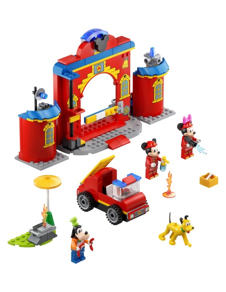 Lego Disney 10776-fire engine and Mickey's barracks LEG6332909 Lego | Futurartshop.com