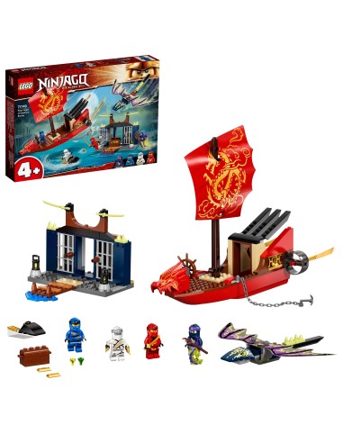 Lego Ninjago 71749-the final flight of the vessel of Destiny LEG6332524 Lego | Futurartshop.com