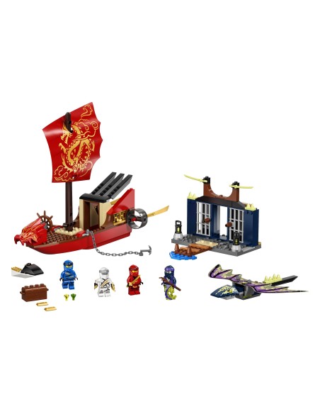 Lego Ninjago 71749-the final flight of the vessel of Destiny LEG6332524 Lego | Futurartshop.com