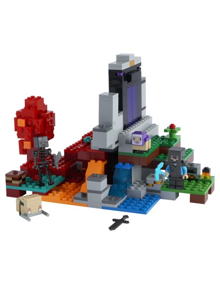 Lego Minecraft 21172-the ruined portal LEG6332820 Lego | Futurartshop.com