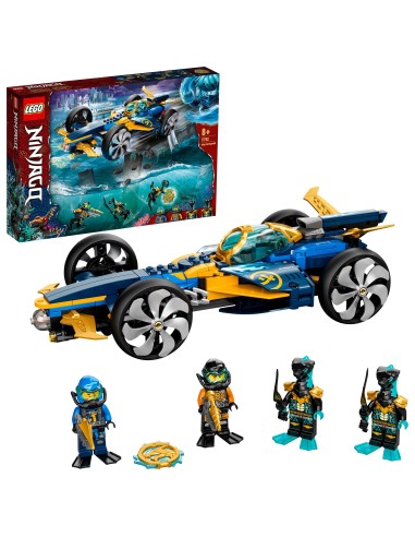 Lego Ninjago 71752-Ninja underwater car LEG6332531 Lego | Futurartshop.com