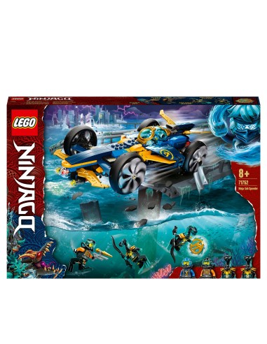 Lego Ninjago 71752-Ninja underwater car LEG6332531 Lego | Futurartshop.com