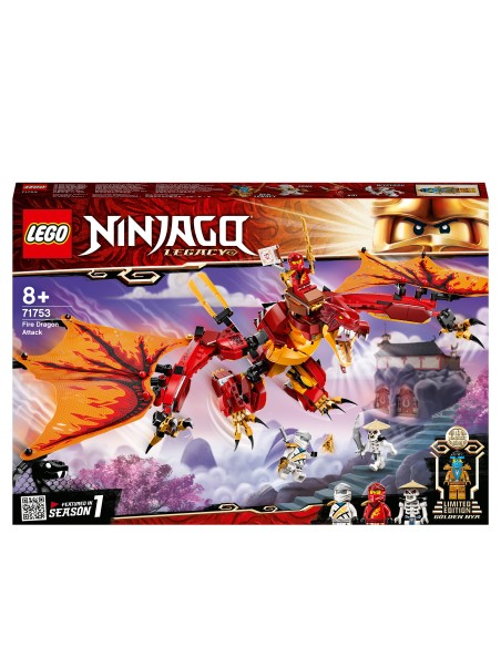 Lego Ninjago 71753 - L'attacco del dragone del fuoco LEG6332535 Lego | Futurartshop.com