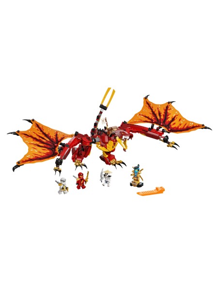 Lego Ninjago 71753 - L'attacco del dragone del fuoco LEG6332535 Lego | Futurartshop.com