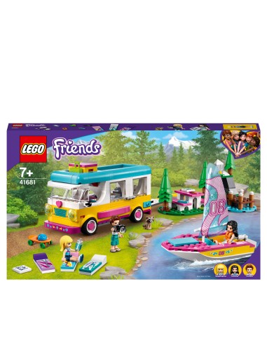 Lego Friends 41681- Camper van nel bosco con barca a vela LEG6333568 Lego | Futurartshop.com