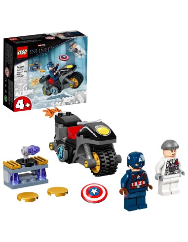 Lego Marvel 76189-clash between Captain America and Hydra LEG6332675 Lego | Futurartshop.com