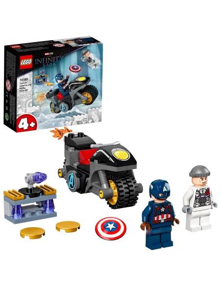 Lego Marvel 76189-clash between Captain America and Hydra LEG6332675 Lego | Futurartshop.com