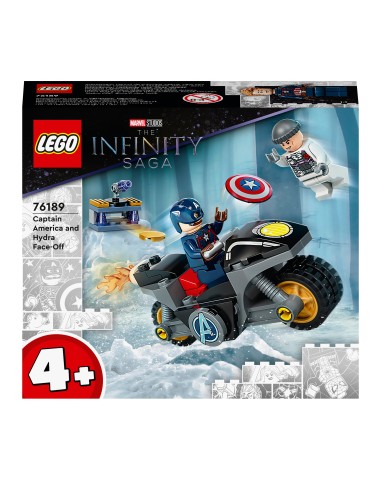 Lego Marvel 76189-clash between Captain America and Hydra LEG6332675 Lego | Futurartshop.com