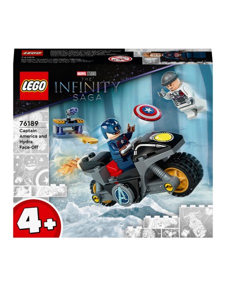 Lego Marvel 76189 - Scontro tra Captain America e Hydra LEG6332675 Lego | Futurartshop.com