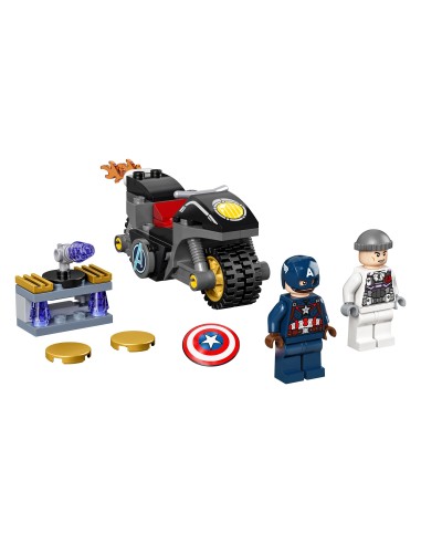 Lego Marvel 76189-clash between Captain America and Hydra LEG6332675 Lego | Futurartshop.com