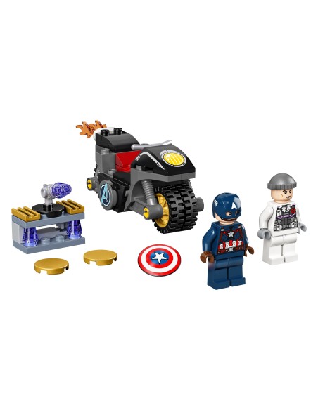 Lego Marvel 76189 - Scontro tra Captain America e Hydra LEG6332675 Lego | Futurartshop.com